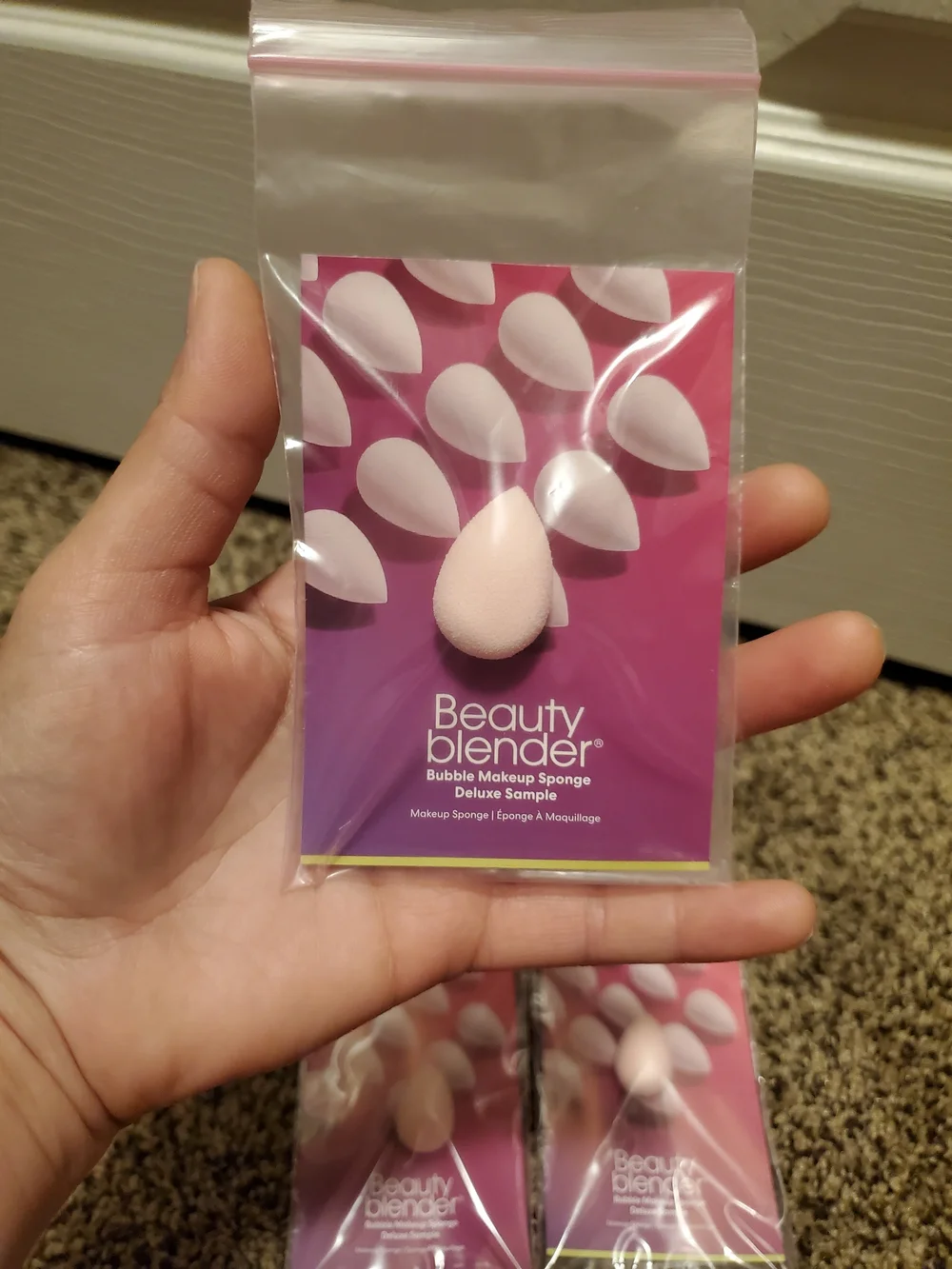 beautyblender Light Pink Sample Sponge Trio
